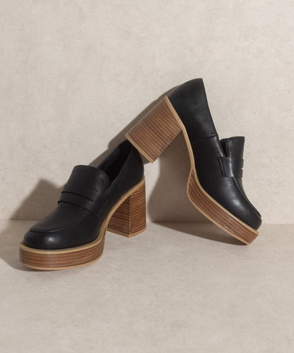 Oasis Society Hannah - Mocasines con plataforma Penny