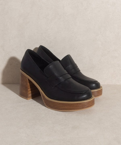 Oasis Society Hannah - Mocasines con plataforma Penny