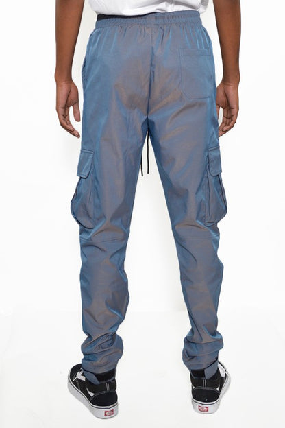 PANTALONES JOGGER PEACOCK IRIDESCEINT