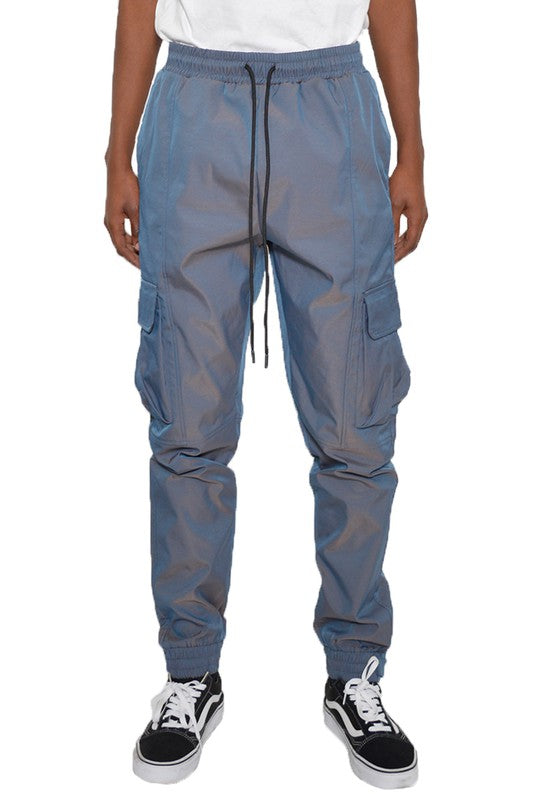 PANTALONES JOGGER PEACOCK IRIDESCEINT