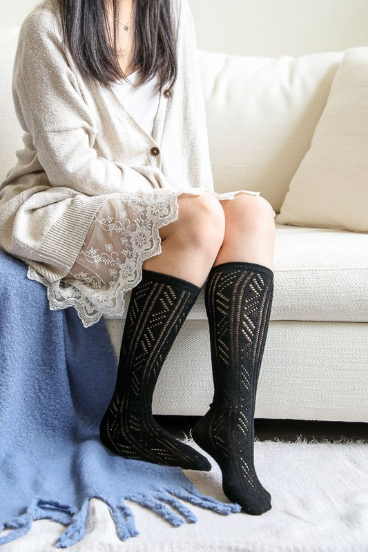 Classic Knit Calf Socks