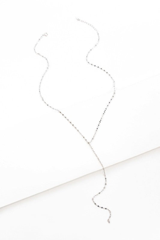 Chain Lariat Necklace