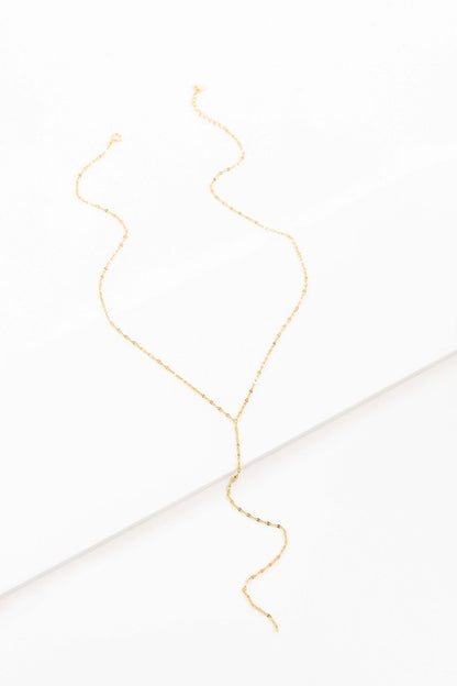 Chain Lariat Necklace