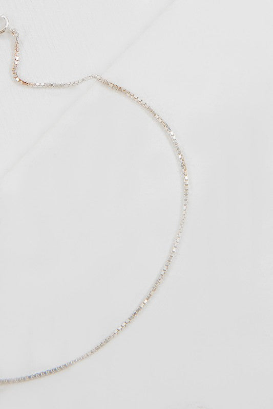 Ana Plain Chain Anklet