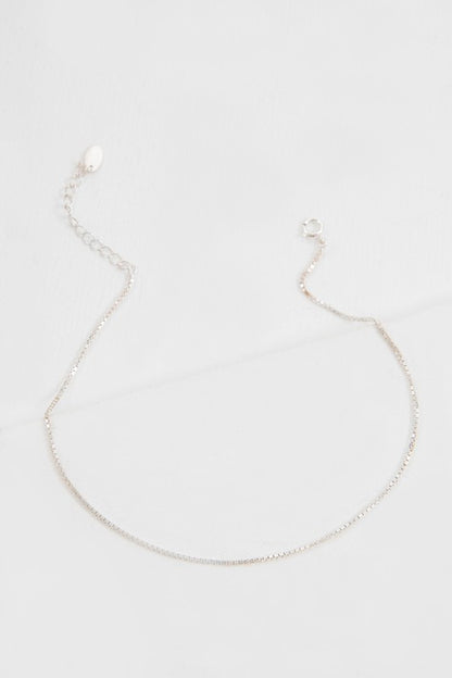 Ana Plain Chain Anklet