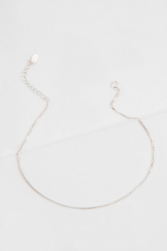 Ana Plain Chain Anklet