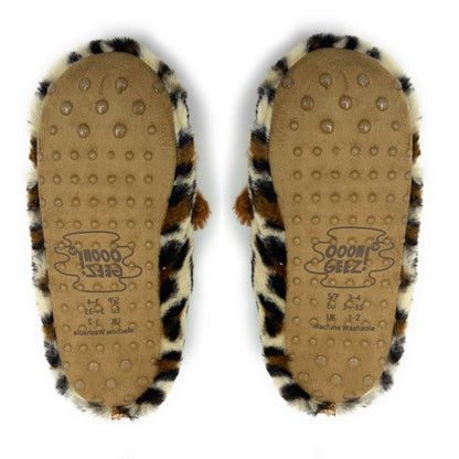 Cheetah Bang - Zapatilla de casa acogedora para mujer