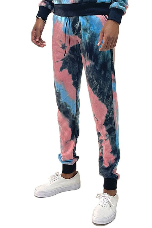 PANTALONES DEPORTIVOS DE ALGODÓN TYE DYE