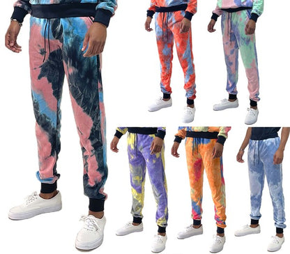 PANTALONES DEPORTIVOS DE ALGODÓN TYE DYE