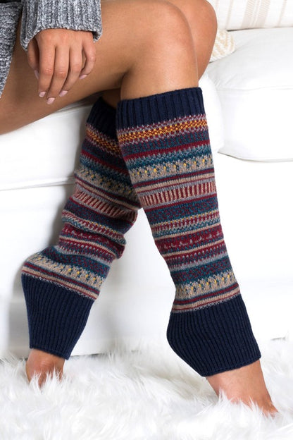 Short Fairisle Legwarmer