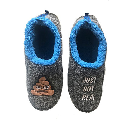 Got Real - Men's Sherpa Cozy House Slipper