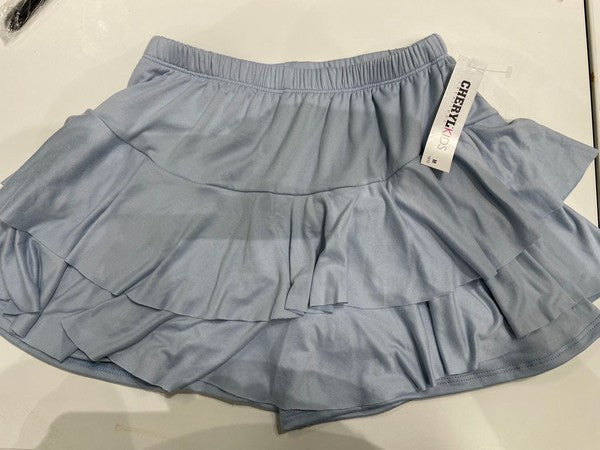 Falda pantalón con volantes para jóvenes