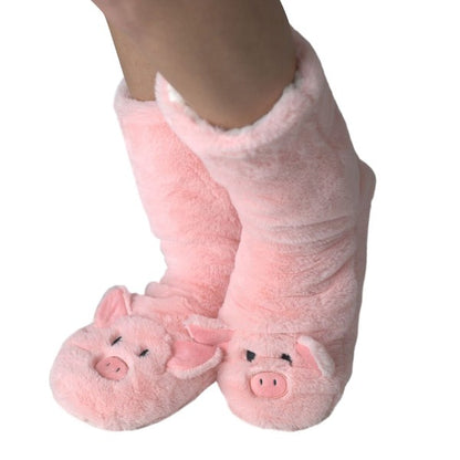 Le Piggy - Women's Cozy Slipper Socks