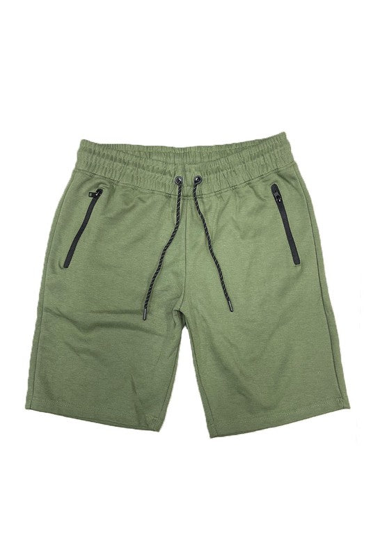 SHORTS DEPORTIVOS DE MEZCLA DE ALGODÓN