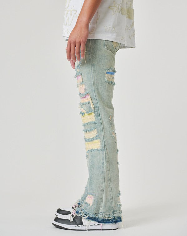 Straight Denim Jeans