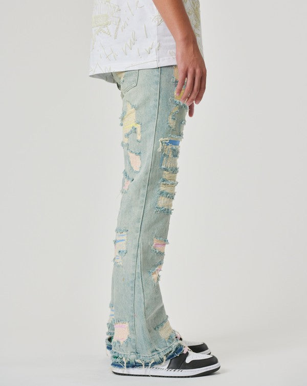 Straight Denim Jeans