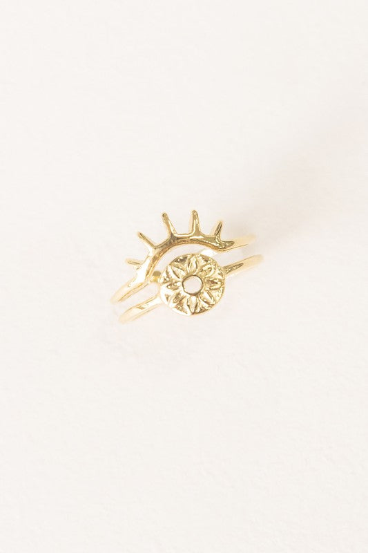 Eye of the Beholder Adjustable Ring