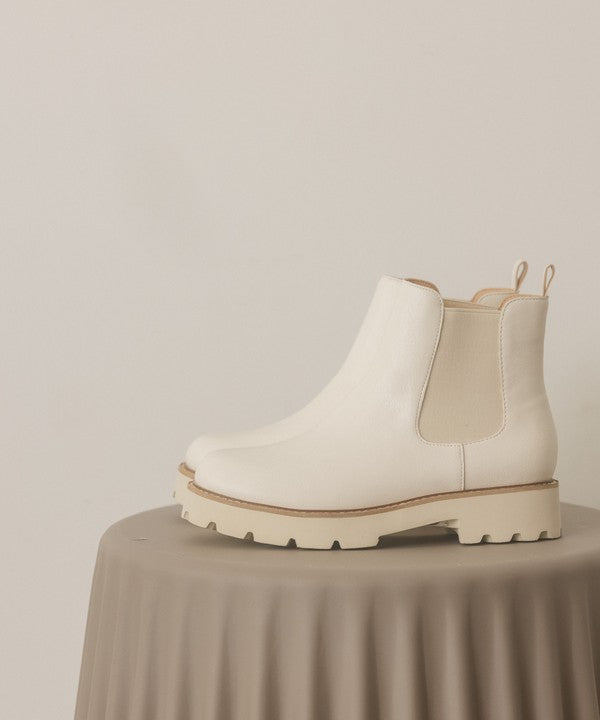 Oasis Society Gianna - Bota Chelsea con suela gruesa