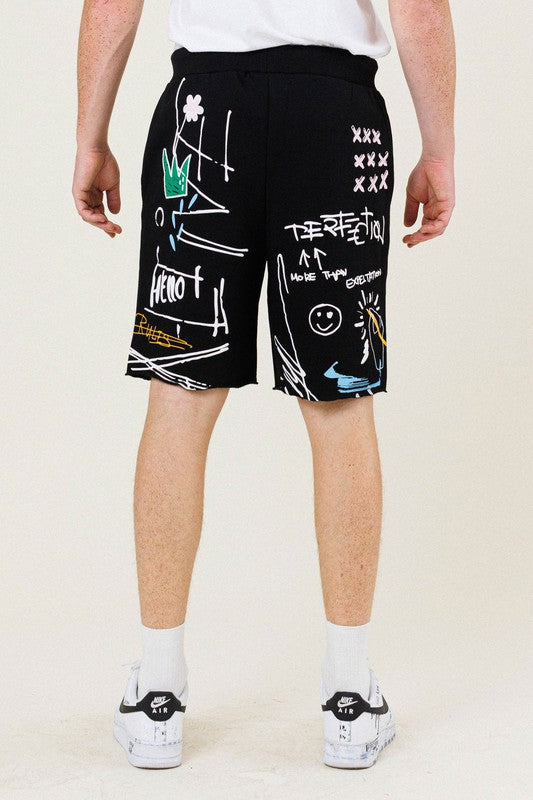 Easy Hour Graphic Terry Short