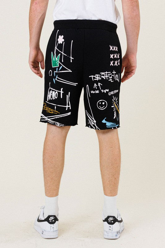 Easy Hour Graphic Terry Short