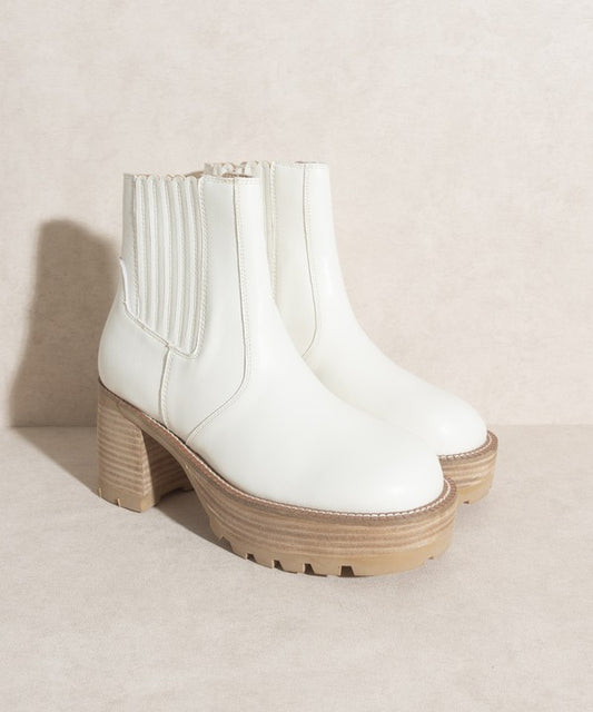 OASIS SOCIETY Aubrey - Botas con paneles y plataforma