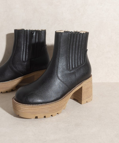 OASIS SOCIETY Aubrey - Botas con paneles y plataforma