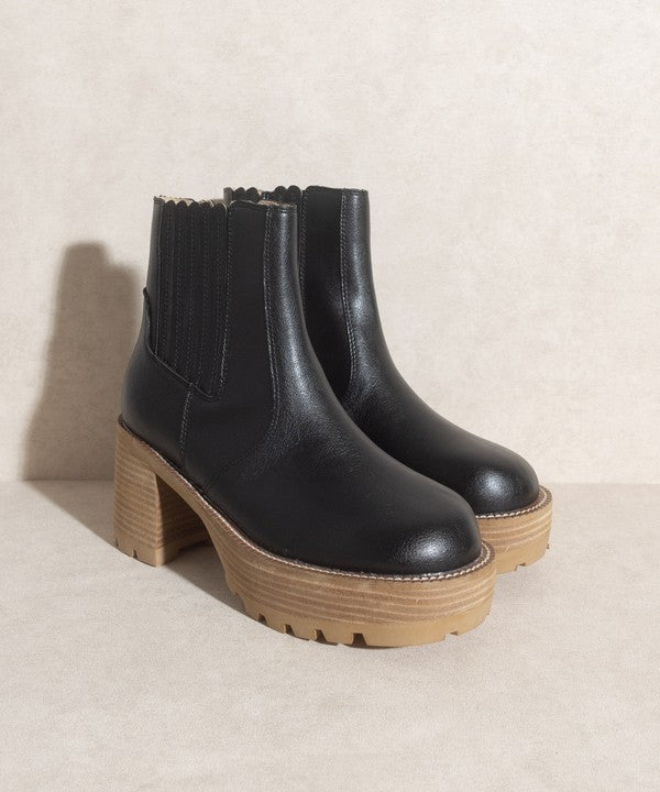 OASIS SOCIETY Aubrey - Botas con paneles y plataforma