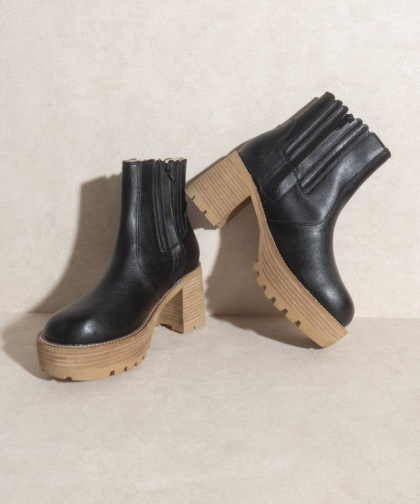 OASIS SOCIETY Aubrey - Botas con paneles y plataforma