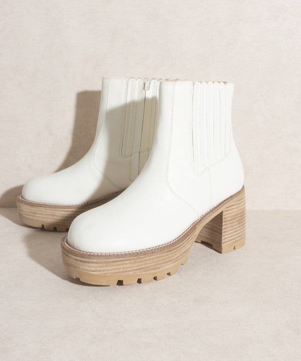 OASIS SOCIETY Aubrey - Botas con paneles y plataforma