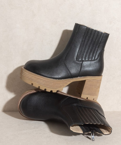 OASIS SOCIETY Aubrey - Botas con paneles y plataforma