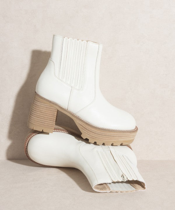 OASIS SOCIETY Aubrey - Botas con paneles y plataforma