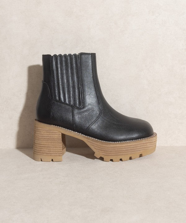 OASIS SOCIETY Aubrey - Botas con paneles y plataforma