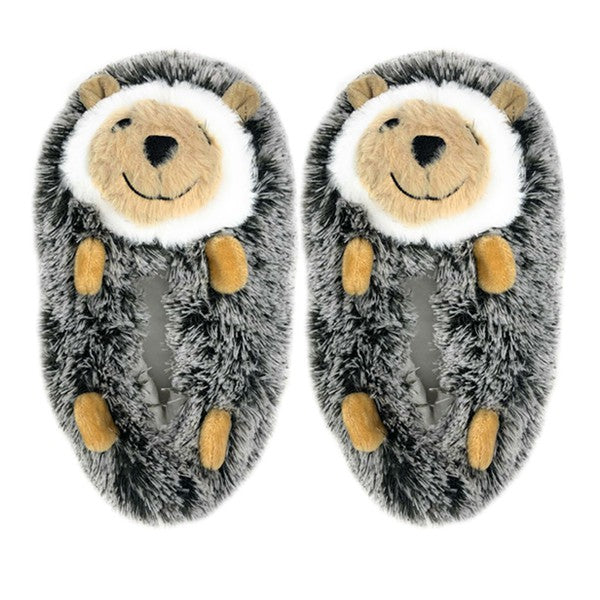 Hedge Hugs - Womens Fluffy House Slippers Shoes