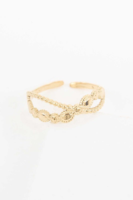 Anillo ajustable infinito