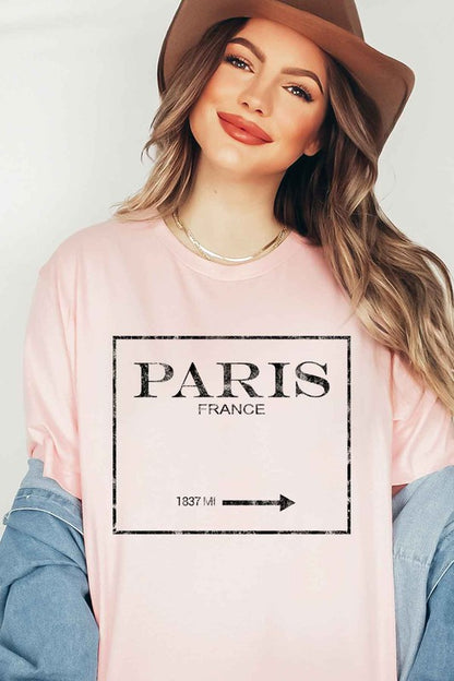 CAMISETA / CAMISETA GRÁFICA PARÍS FRANCIA