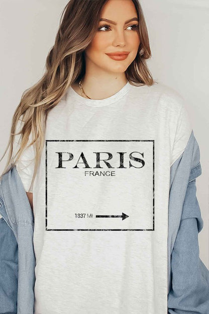 CAMISETA / CAMISETA GRÁFICA PARÍS FRANCIA