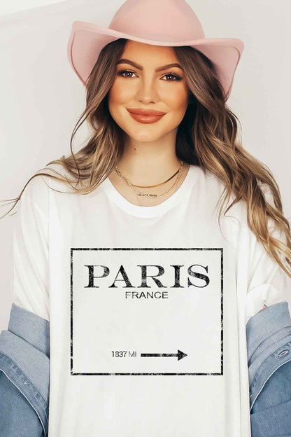 CAMISETA / CAMISETA GRÁFICA PARÍS FRANCIA