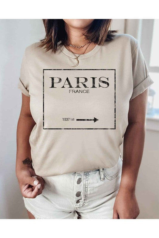 CAMISETA / CAMISETA GRÁFICA PARÍS FRANCIA