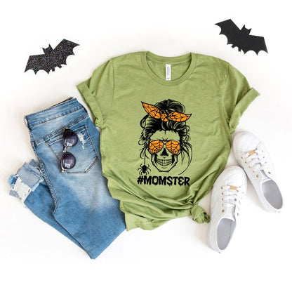 Momster Skull Short Sleeve Graphic Tee