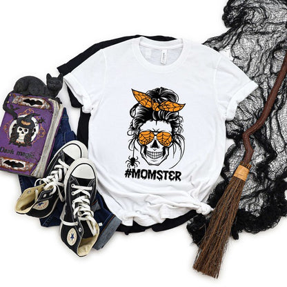 Momster Skull Short Sleeve Graphic Tee