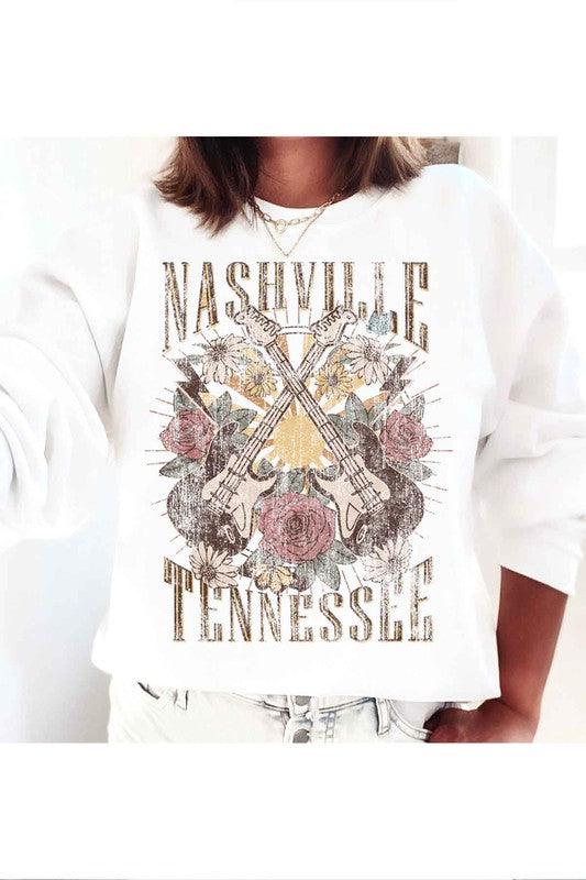 SUDADERA GRÁFICA NASHVILLE TENNESSEE TALLA GRANDE