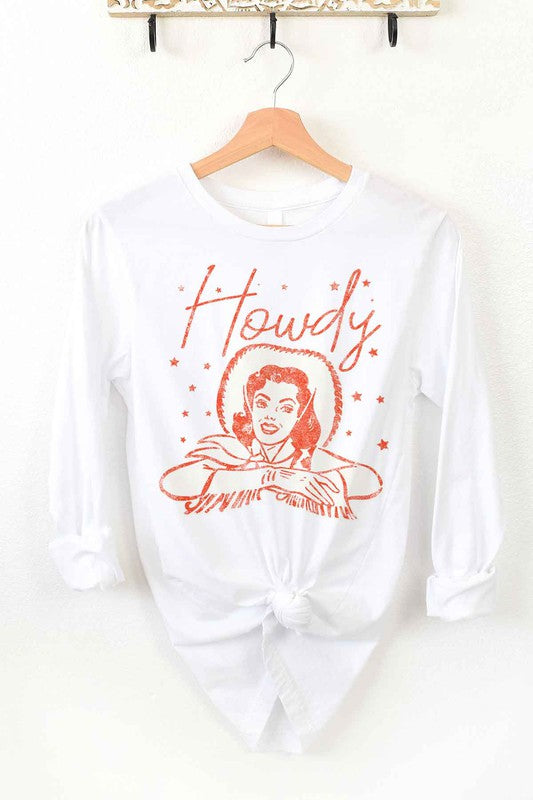 CAMISETA MANGA LARGA HOWDY VAQUERA