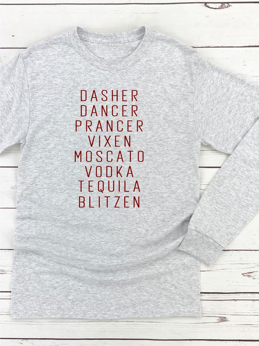 Camiseta Dasher Dancer Prancer Vixen Boutique