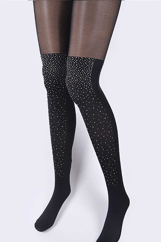 Designed Fishnet Fashion Tights