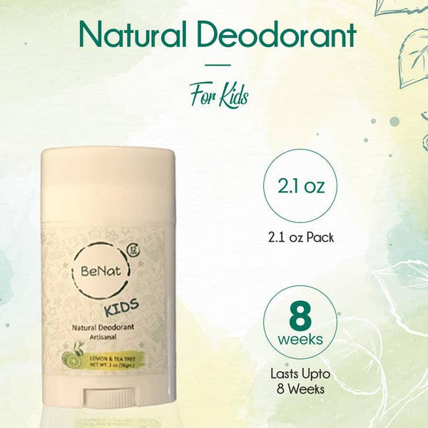 All-natural Deodorants for Kids & Teens