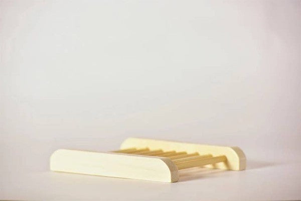 Natural Bamboo Soap Bar Dish. Eco-Friendly