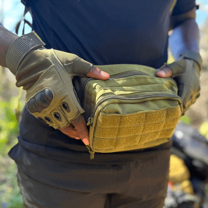 Guantes tácticos militares sin dedos Airsoft