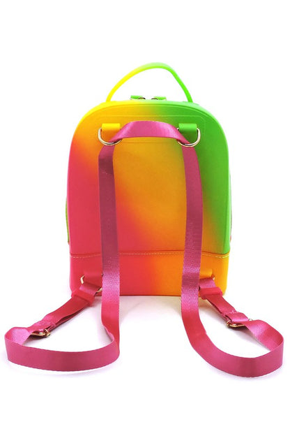 Mochila transparente convertible Jelly Candy