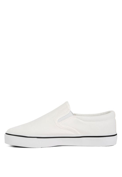 Laszlo Canvas Slip On Sneakers