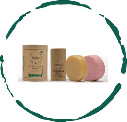 Zero-Waste Ultimate 4-Pack Bundle - Body Powder + deodorants + Soap